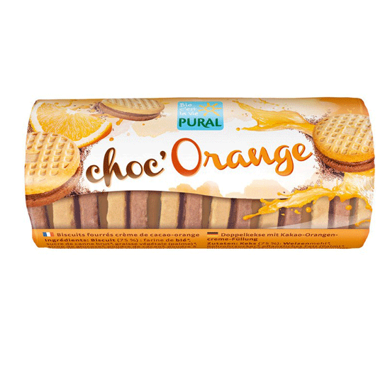 Μπισκότα με Σοκολάτα & Πορτοκάλι (85γρ)