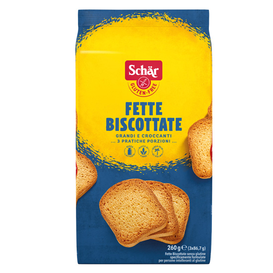 Φρυγανιές χωρίς γλουτένη (260γρ)