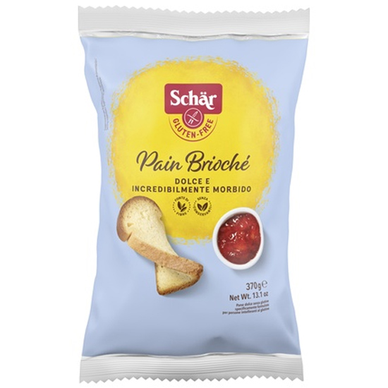 Ψωμί Μπριός σε φέτες ‘Pain Brioche’ χωρίς γλουτένη (370γρ)