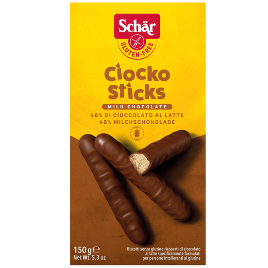 Σοκολατένια Στικς ‘Ciocko Sticks’ χωρίς γλουτένη (150γρ)