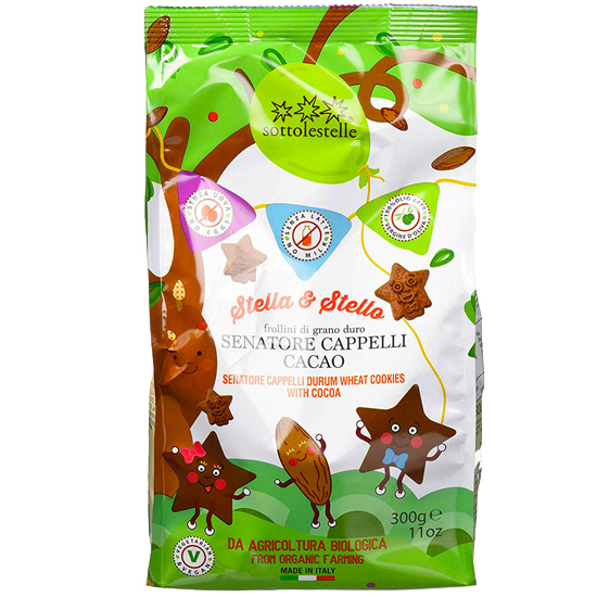 Μπισκότα με Κακάο 'Stella & Stello' (300γρ)
