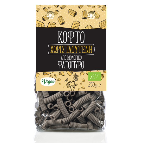 Μακαρονάκι Κοφτό από Φαγόπυρο Χωρίς Γλουτένη (250γρ)