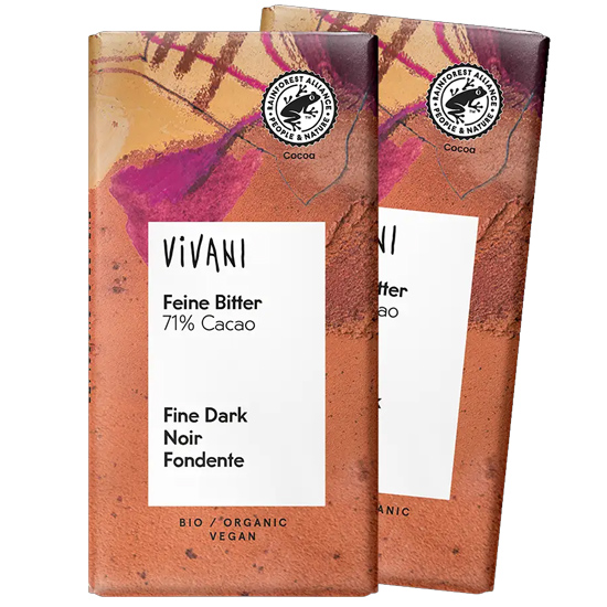 Σταντ 40 τεμαχίων Μαύρης Σοκολάτας 71% Κακάο (40x12,5γρ)