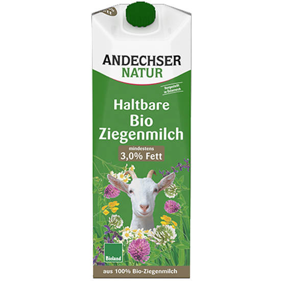 Γάλα Κατσικίσιο Πλήρες (3%) μακράς διαρκείας (1lt)