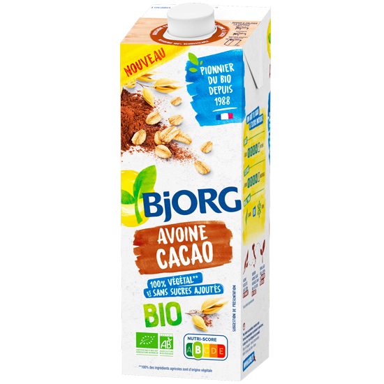 Oat Drink with Cacao - No Added Sugar (1lt)
