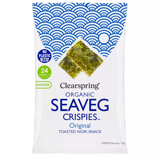 Seaveg Crispies με φυσική γεύση (4γρ)
