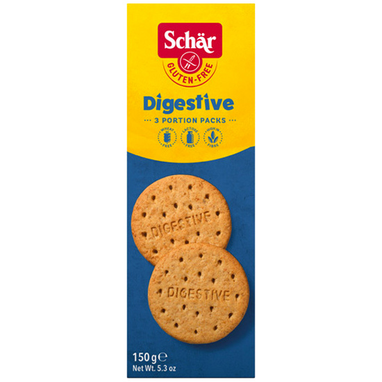 Μπισκότα Digestive χωρίς γλουτένη (150γρ)