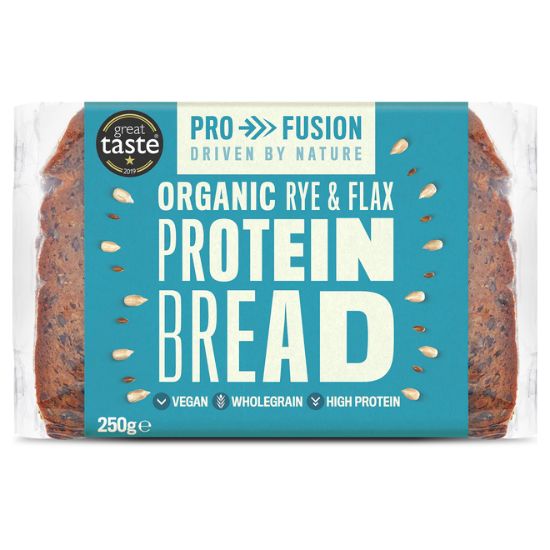 Ψωμί Πρωτεΐνης με Σίκαλη & Λιναρόσπορο (250γρ)