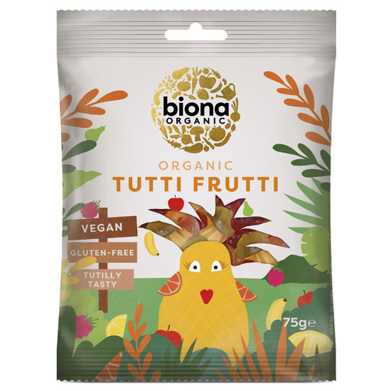 Ζελεδάκια Φρούτων Tutti Frutti (75γρ)